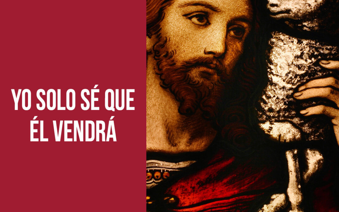 Yo solo sé que Él vendrá